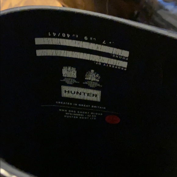 hunter boots - Picture 5 of 5